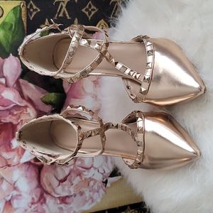 Brand New Charlotte Russe Studded heels